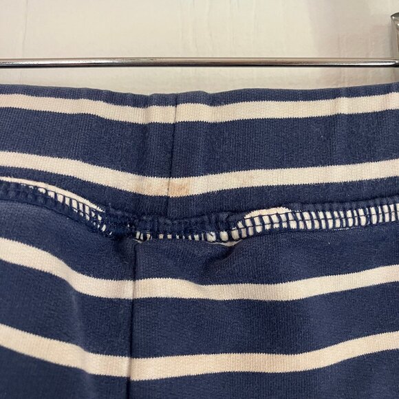 Hanna Andersson blue striped leggings, size 4 - Picture 5 of 7